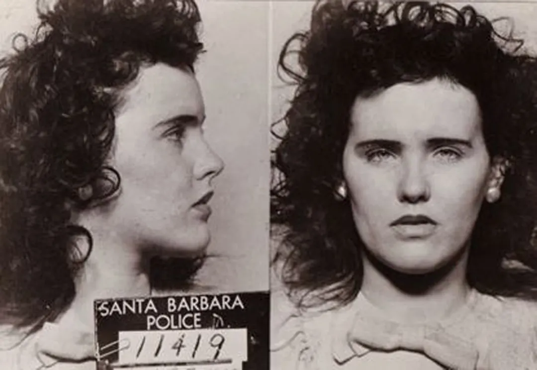 Black Dahlia arrest photo
